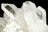 Clear Quartz Crystal Cluster - Brazil #253291-3